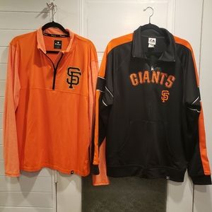 San Francisco Giants Fanatics Antiqua pullover and Jacket